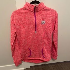 Ivory Ella Pink Quarterzip